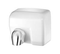 Asciugamani elettrico con sensore 2400W in acciaio bianco lucido