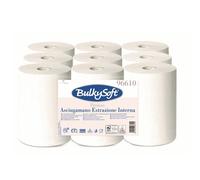 Asciugamani a rotoli ad estrazione interna Premium Bulkysoft strappo 21,5x30 cm