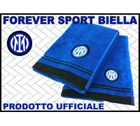 ASCIUGAMANI INTER ORIGINALI SPUGNA SET di 2 PEZZI