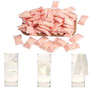 Asciugamani Monouso Compressi, 100 Pezzi Salviette Compresse Asciugamano Da Viaggio Usa e Getta Panni In Compressa Portatile Mini Caramelle, Adatto Per Viaggi In Campeggio,Feste Di Famiglia All'Aperto