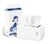 Asciugamani Monouso Cotone, 200 Salviette Struccanti, Asciugamani usa e getta, per Pelli Sensibili, Salviette per Bambini, Cura Della Pelle, Struccanti