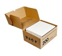 Asciugamani Monouso Cotone per Viso | 750 Pezzi | Salviette Asciutte Struccanti Morbidi Formato XL 20x20 cm