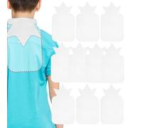 Asciugamani Neonato - 10 Pezzi di Panni per il Rutto,Cuscino Assorbente Sudore in Tessuto Traspirante con Forma a Corona per Bambini Maschi per Casa Scuola Interno Esterno e Asilo