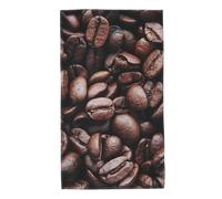 Asciugamani per le mani in grani di caffè, 40,6 x 68,6 cm, morbidi asciugamani in microfibra altamente assorbente per bagno, doccia, allenamento, palestra e viaggi