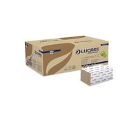 Asciugamani piegati a V EcoNatural - 2 veli - 19,5 gr - goffratura corda - 21 x