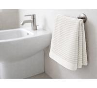 Asciugamani Salvietta Viso Doccia Bagno Boutique Bianco In Cotone Spugna