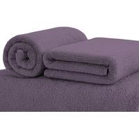 Asciugamani Salvietta Viso Doccia Bagno Sophie Prugna In Cotone Spugna