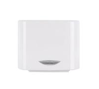 Asciugamani, Sensore a infrarossi for asciuga mani elettrico WC, asciugatrice automatica Interruttore aria calda for bagno Installazione senza perforazione Soffio(White)