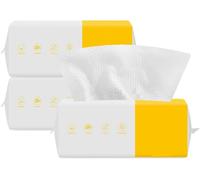 Asciugamani super assorbenti per la pulizia quotidiana, salviette asciutte e umide, salviette monouso per la rimozione del trucco, salviette morbide per il viso (confezione da 3, 20 cm)