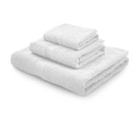 Asciugamani tris Gabel bagno telo doccia viso ospite spugna idrofila puro cotone