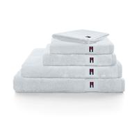 Asciugamani tris Tommy Hilfiger bagno telo doccia viso ospite spugna puro cotone