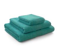 Asciugamani Tris Zucchi spugna solotuo 100% cotone telo bagno viso ospite 560 gr