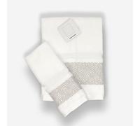 Asciugamani Viso e Ospite Coppia in Spugna Morbidissima 100% Cotone Naturale