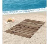 Asciugamano Ad Asciugatura Rapida Dragon And Tiger Asciugamano in Microfibra Super Assorbente E Leggero per Avventure all'Aria Aperta E Uso Domestico, Wood Grain, 31.5"x63"