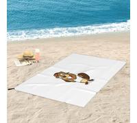 Asciugamano Ad Asciugatura Rapida Jungle Tigers Cub, Super Assorbente E Leggero, in Microfibra, per Avventure All'aperto E Uso Domestico., Naughty Beaver, 31.5"x63"