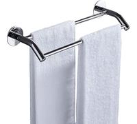 Asciugamano asciugamano tovagliolo da bagno muro per asciugamano in acciaio inossidabile per asciugamano a doppio asciugamano cucina portavalo per asciugamano portavallio per asciugamano/32 cm il