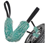Asciugamano Auto-cicling, Asciugamani per Auto-Lavaggio | Pulizia Efficiente, Angolo Ruota Plüsch- -Asciugamano Asciugamano A Doppia Faccia di Bordo A Doppia Facciate con Cinturini Lunghi per Casa,