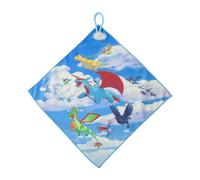Asciugamano autoadesivo Pokemon Center Soaring Dreams, impugnatura dual-side