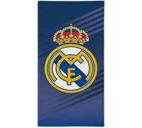 Asciugamano Blu Real Madrid CF, Compleanno, Regalo Merchandise Ufficiale