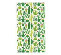 Asciugamano Cactus Cactus Verdi Asciugamani Decorativi per la Punta delle Dita Multiuso per Bagno Cucina Palestra e Spa, 27,5" X 15,7"