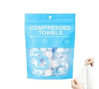 Asciugamano Compresso,100 Pezzi Assorbenti E Spessi Mini E Portatili - Salviette Compresse Per Viaggio E Campeggio,Per Dormitorio Ufficio Palestra Escursionismo Sport E Vacanza