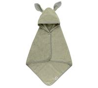 Asciugamano con cappuccio BIBS, 0-2 anni, 100% morbida spugna di cotone biologico certificato OEKO-TEX® di alta qualità, perfetto dopo il bagno grazie al materiale super-assorbente, Sage