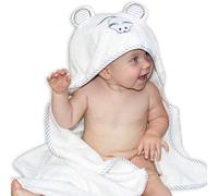 ASCIUGAMANO CON CAPPUCCIO DI BABY by Liname - Antibatterico e ipoallergenico - Extra morbido per mantenere il bambino caldo e accogliente - Extra grande, 100 x 70 cm, per neonati e piccini