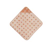 Jollein Asciugamano con cappuccio per neonati - Jacquard Sun - 75x75 cm - 100% cotone - Spugna - Certificato OEKO-TEX - Asciugamano con cappuccio per neonati e bambini