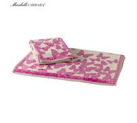Asciugamano Con Ospite Carrara In Spugna Funny Colore Fucsia