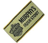 Asciugamano, con scritta “Murphys Irish Stout”, in cotone, come quelli del bar (pp crema)