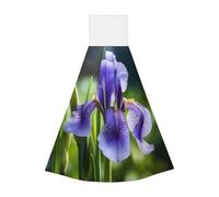 Asciugamano da appendere in pile di corallo, asciugamano da appendere per bambini e adulti, asciugamano da cucina per bagno e cucina, asciugamano da cucina super assorbente con fiore nazionale