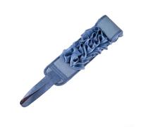 Asciugamano da bagno leggero 2 in 1 con apertura posteriore per una facile manovra e un efficace rinnovamento della pelle (blu)