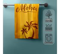 Asciugamano da Bagno Telo Mare Asciugamano Doccia Telo Sauna Aloha 93 X 170 CM