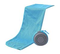 Asciugamano da collo raffreddamento, asciugamano fresco al collo | Assorbenti sudore con scatola di immagazzinaggio,Chilly Pads, sciarpa portatile traspirante per gli uomini, la spiaggia delle donne