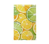 Asciugamano da cucina con stampa a fette di limone, strofinaccio per cucinare, pulire, decorazione per la cucina, idea regalo, 41 x 66 cm