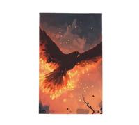 Asciugamano da cucina con stampa fenice del fuoco balneare 41x66 cm | Morbidi, leggeri, stracci per piatti per la pulizia e la pulizia in cucina