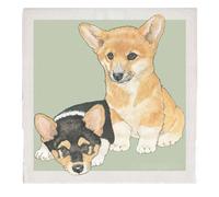 Asciugamano Da Cucina Corgi Cuccioli