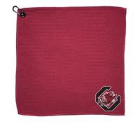 Asciugamano da golf in microfibra Team Golf NCAA South Carolina Fighting Gamecocks 15x15 multicolore