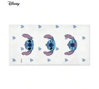 Asciugamano da spiaggia Disney Stitch - Stampa morbida con il viso carino di Stitch e un cuore blu per piscina, spiaggia e vacanze estive 80*160,90*180,75*150,50*100,B 75*150,B 90*180,B 80*160,B 50*10