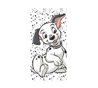 Asciugamano Da Spiaggia In Cotone 101 Dalmata Pup 140 X 70Cm Morbido Per Bambini