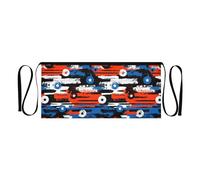 Asciugamano da spiaggia per bambini con cappuccio con bandiera americana asciugamani da bagno assorbenti toalla de Playa para ninos