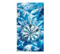 Asciugamano Da Spiaggia Personalizzato Con Design A Dardi - 150Cm X 75Cm