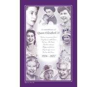 Asciugamano da tè Regina Elisabetta II 1926 - 2022 In Memory 100% cotone UK R...
