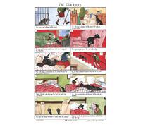 Asciugamano da tè regole per cani 100% cotone Lamont panno per piatti da cuci...