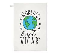 Asciugamano Da Tè Vicar Dio Gesù Il Migliore Del Mondo Preferito Della Chiesa