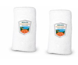 Asciugamano da tennis Monte-Carlo Rolex Masters Wristband - Bianco