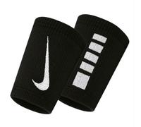 Asciugamano da tennis Nike Elite Double-Wide Wristbands 2P - Nero