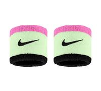 Asciugamano da tennis Nike Swoosh Classic Wristband 2P - pink/lime/black - Multicolore