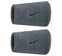 Asciugamano da tennis Nike Swoosh Double-Wide 2P - cool grey/black - Grigio