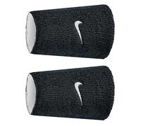 Asciugamano da tennis Nike Swoosh Double Wide Reversible 2P - black/white - Nero